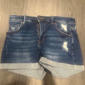 Wax Jean juniors denim shorts